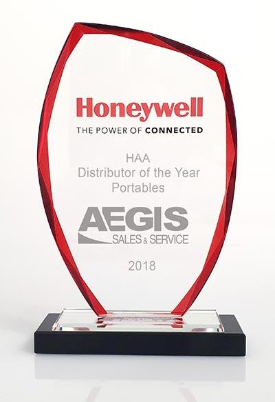 Honeywell Distributor of the Year - Portables 2018