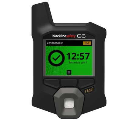 Blackline Safety G6 Single Sensor Gas Detector