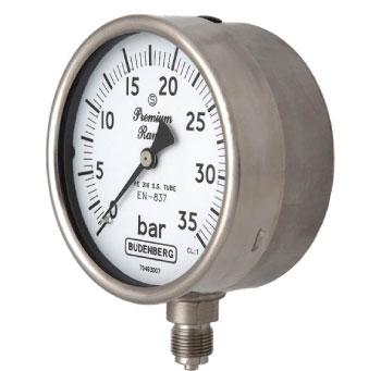 966GP Bourdon Tube Pressure Gauge Budenberg Australia