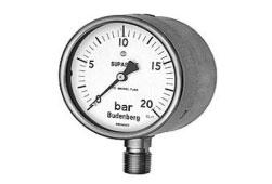 Budenberg 966MGP  SUPASAFE Safety Pattern Pressure Gauge