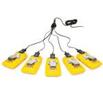 GasAlert Microclip series 5 gang charger by BW Technologies Honeywell