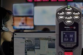 G7 portable gas detector web based monitoring software Blackline Safety
